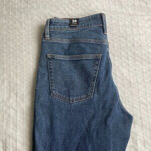 High Rise Tapered Mom Jeans